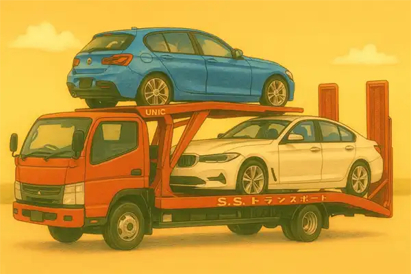 積載輸送車