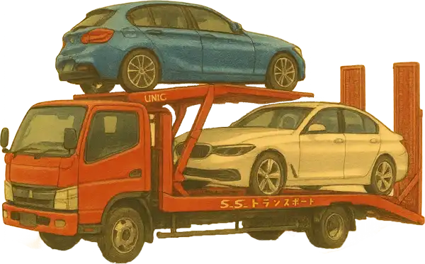 積載輸送車